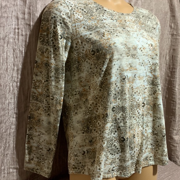 Sonoma Knit Top Blouse Cream Brown XL🌀 - Picture 5 of 13